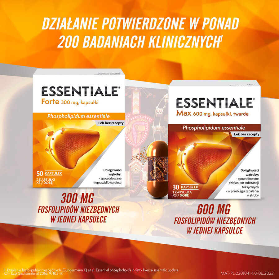 Essentiale Forte 300 mg, 50 capsule