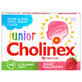 Cholinex Junior, per bambini a partire dai 4 anni di et&#224;, gusto lampone, 16 pastiglie