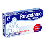 Paracetamol Farmina 50 mg, suppositories for infants, 10 pieces