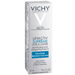 Vichy Liftactiv Serum 10, siero antirughe e rinforzante per le ciglia, 15 ml