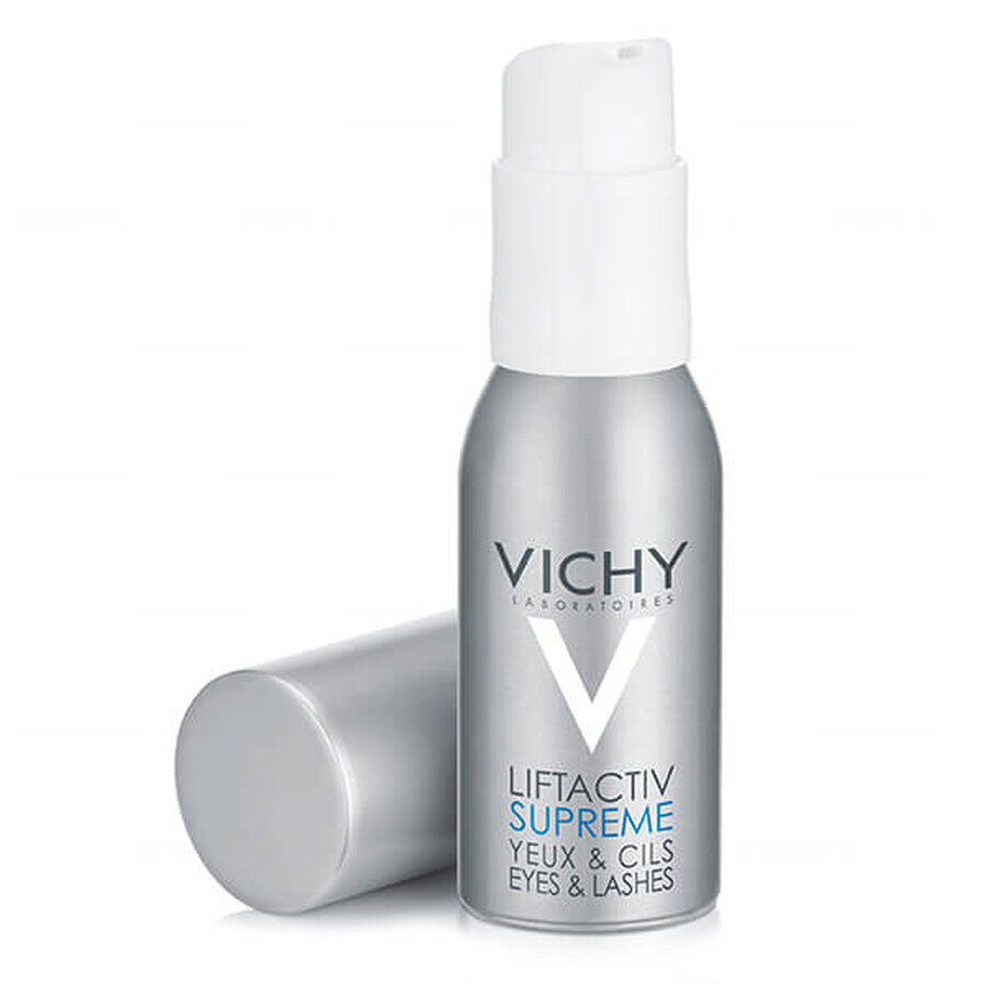 Vichy Liftactiv Serum 10, siero antirughe e rinforzante per le ciglia, 15 ml