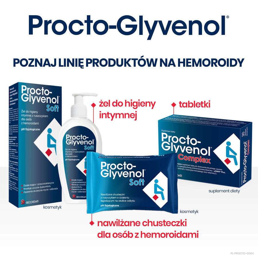 Procto-Glyvenol 400 mg + 40 mg, supposte, 10 pezzi