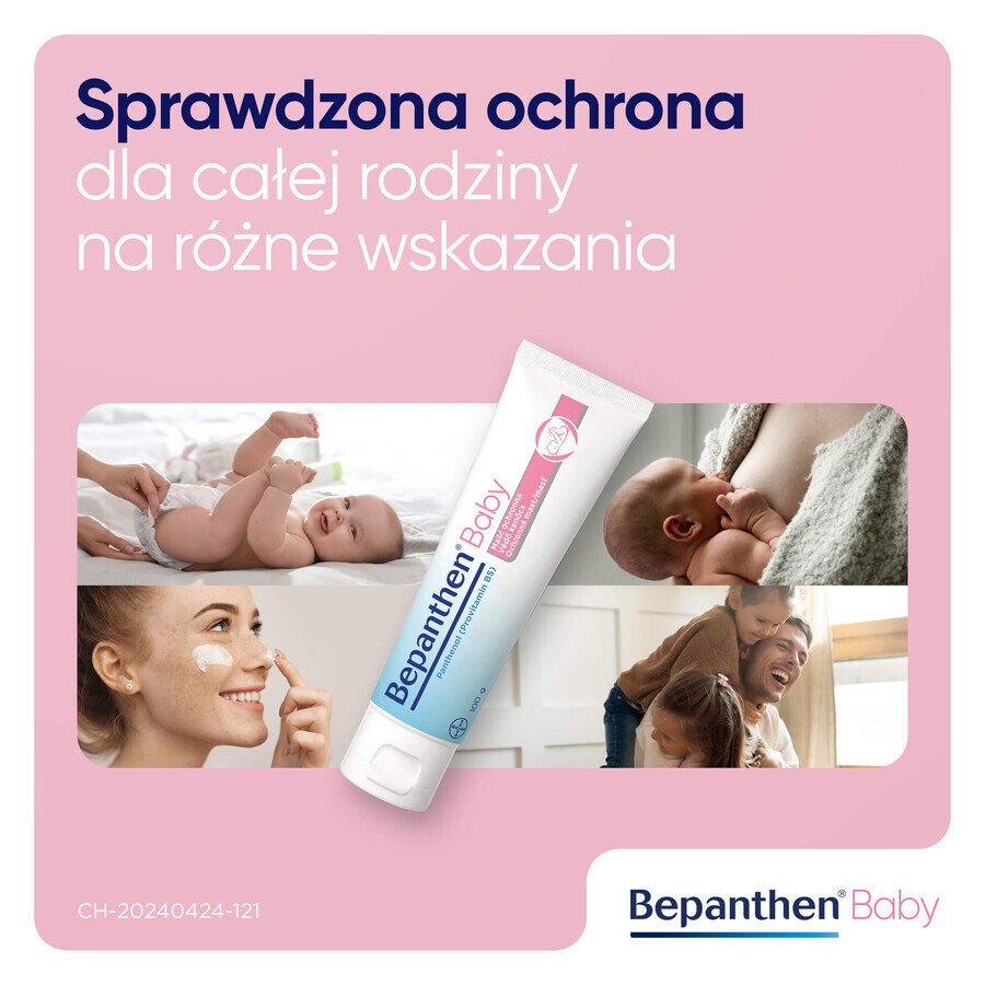 Bepanthen Baby, pomata per eritema da pannolino per bambini, 100 g