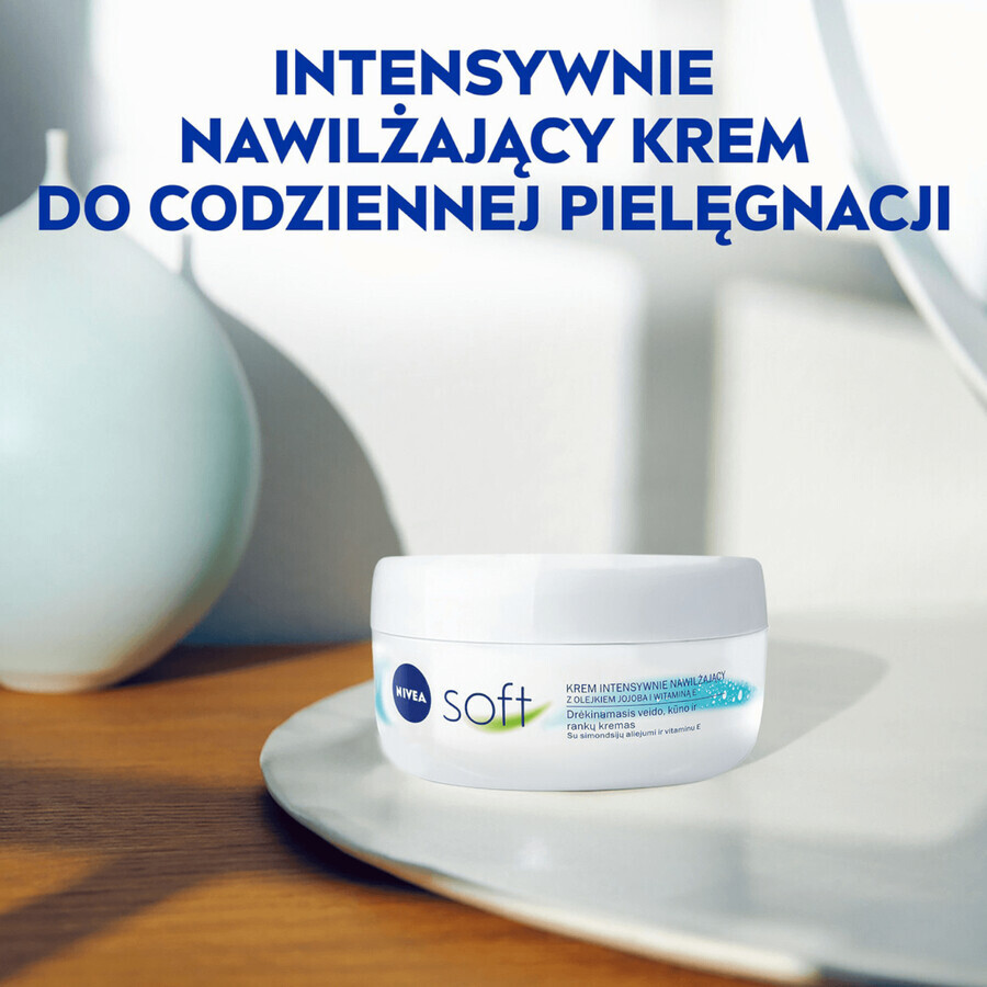 Nivea Soft, crema hidratante intensiva, 300 ml