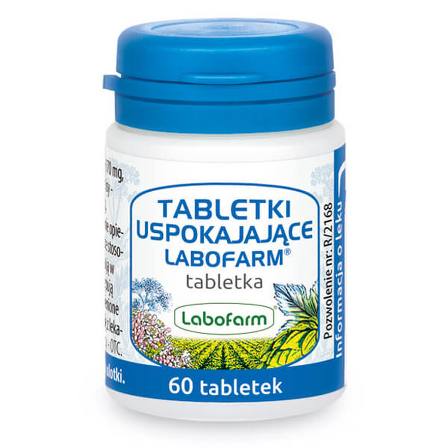 Labofarm Beruhigungstabletten 170 mg + 50 mg + 50 mg + 50 mg, 60 Tabletten