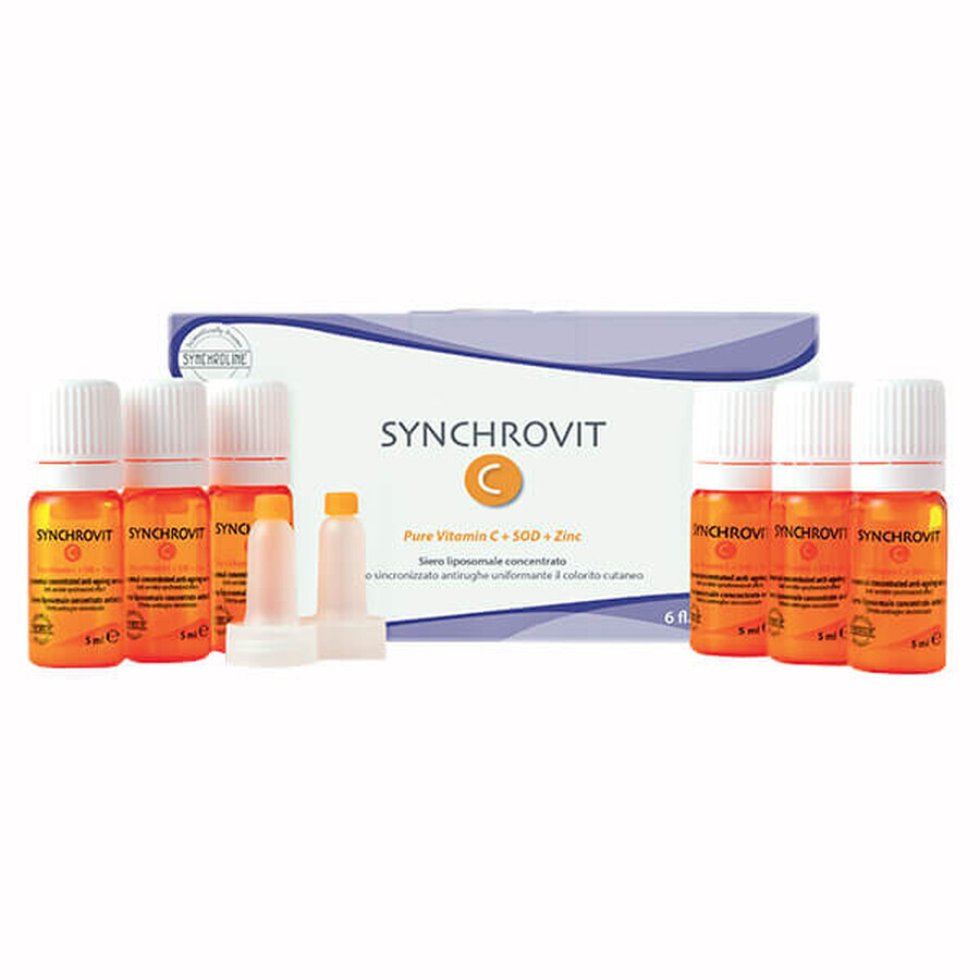 Synchroline Synchrovit C, suero liposomal, 5 ml x 6 ampollas