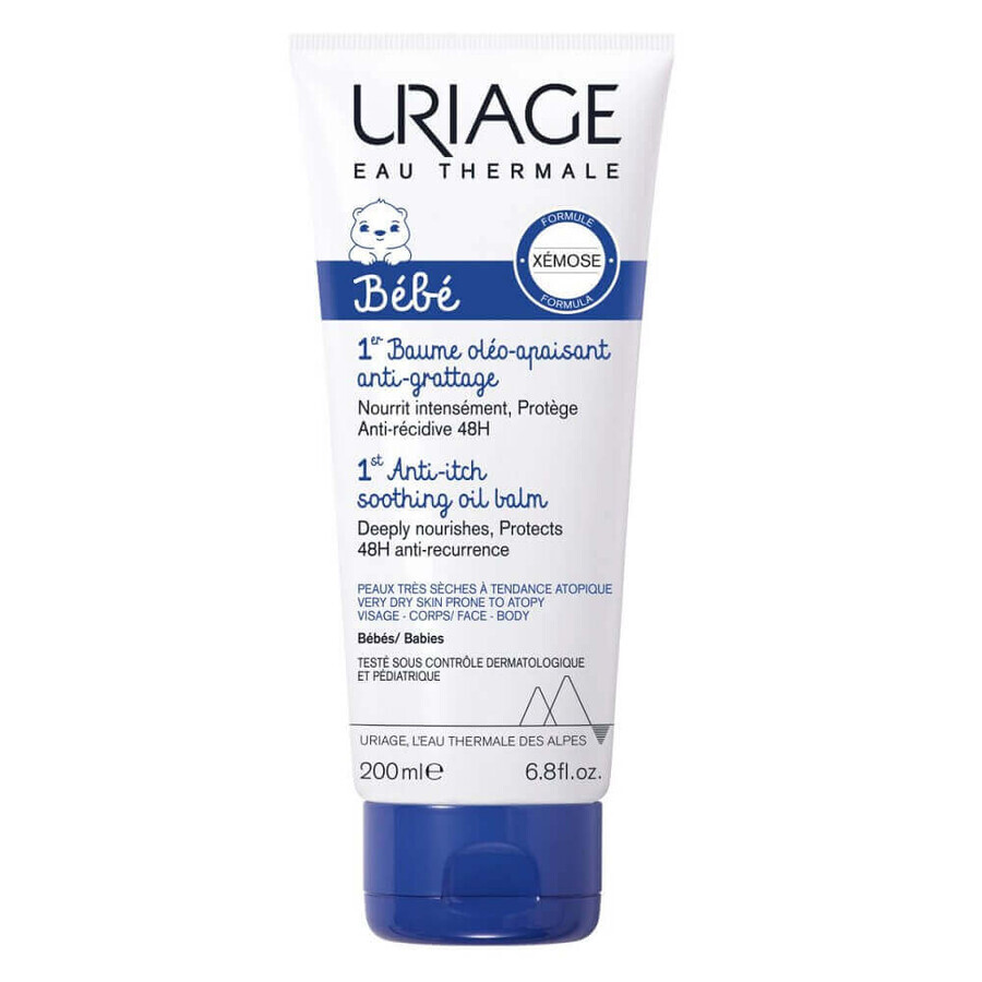 Uriage 1ère - Balsamo Oleo-Lenitivo Anti-prurito, 200ml