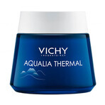 Vichy Aqualia Thermal, gel-crema notte idratante e rigenerante, Night Spa, 75 ml