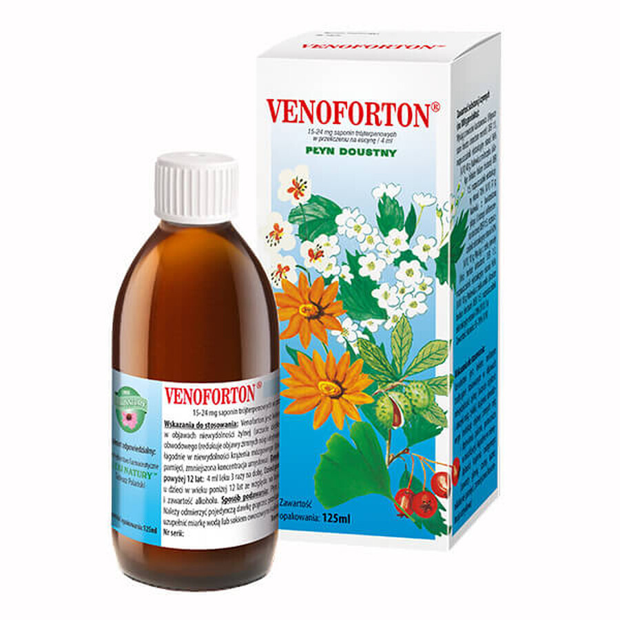 Venoforton, líquido oral, 125 ml