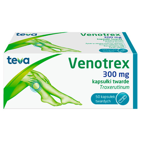 Venotrex 300 mg, 50 capsule rigide