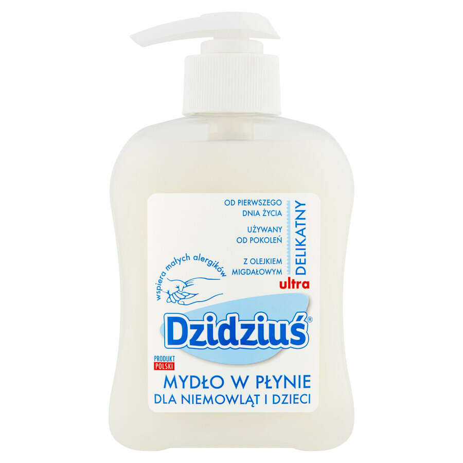 Dzidziuś Ultra Delicato, sapone liquido per neonati e bambini, 300 ml