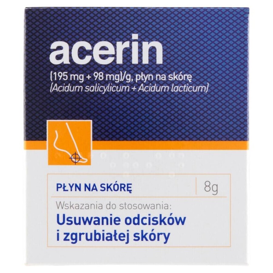 Acerina (195 mg + 98 mg)/g, lozione per la pelle, 8 g