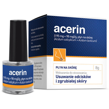 Acerina (195 mg + 98 mg)/g, lozione per la pelle, 8 g