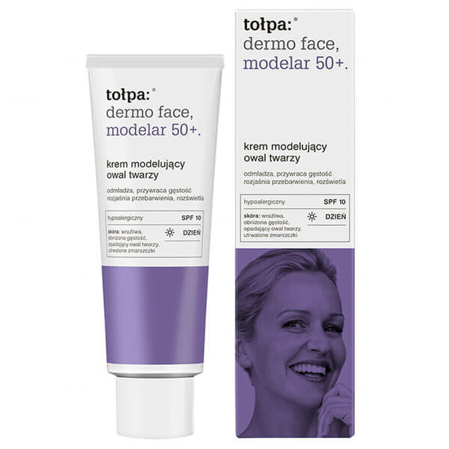 Tolpa Dermo Face, Modelar 50+, day cream for oval shaping 40 ml