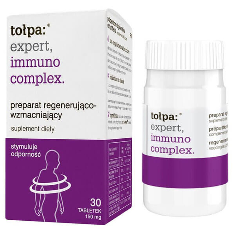 Tolpa Expert Immuno Complex, formula rigenerante e rinforzante, 30 compresse