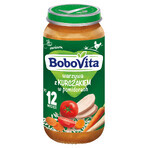 BoboVita Lunch, verdure con pollo al pomodoro, dopo 12 mesi, 250 g