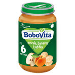 BoboVita Dessert, albicocca, banana e mela, dopo 6 mesi, 190 g