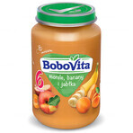 BoboVita Dessert, albicocca, banana e mela, dopo 6 mesi, 190 g