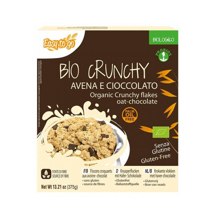 Easy To Go Crunchy Avena E Cioccolato Probios 375g