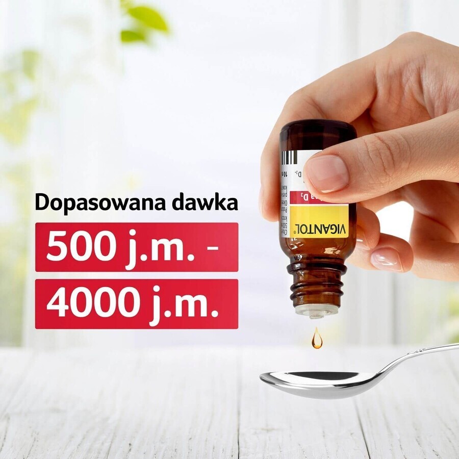 Vigantol 20 000IU, gocce orali, soluzione, 10 ml