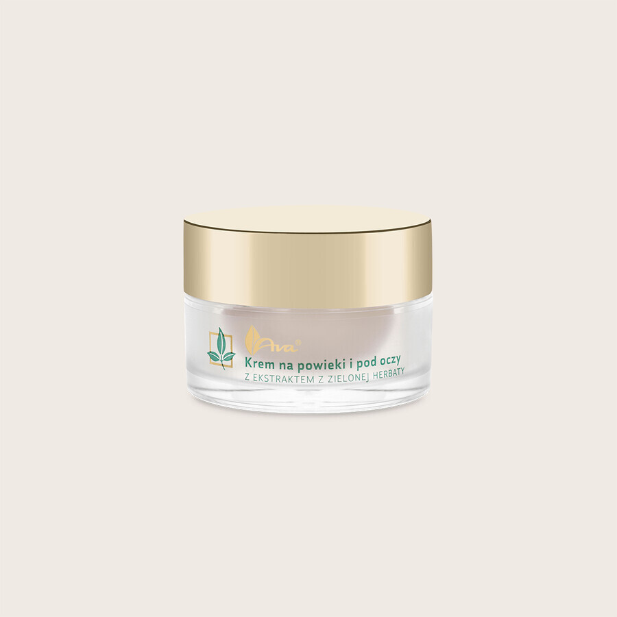 AVA Green Tea, crema antirughe per palpebre e sotto gli occhi, 30 ml