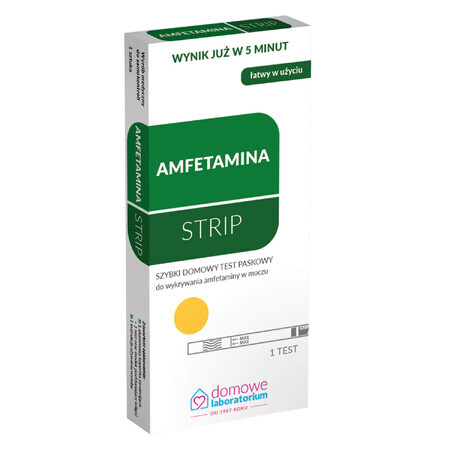 Striscia di anfetamina per laboratorio domestico, test a striscia per la rilevazione di anfetamina nelle urine, 1 pezzo