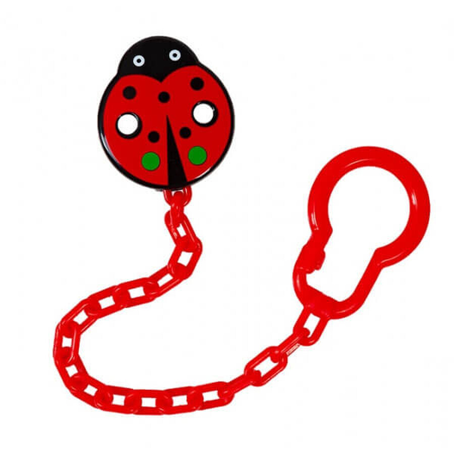 Canpol, fake chain, Ladybird, 1 pc