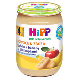 Hipp Fruit &amp; Cereal Bio, Apfel und Banane mit Keksen, nach 4 Monaten, 190 g