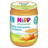 HiPP Bio-Gemüsesuppe mit Pute, nach 5 Monaten, 190 g