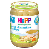 HiPP Zupa Bio, Brühe mit Nudeln und Pute, nach 7 Monaten, 190 g