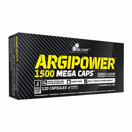 Olimp Argipower 1500 Mega Caps, 120 capsules