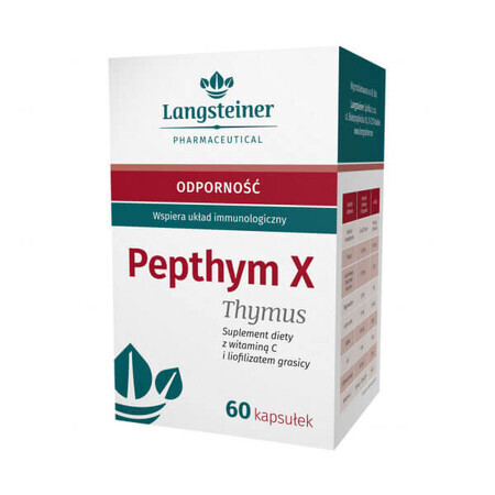 Langsteiner Pepthym X Thymus, 60 capsule