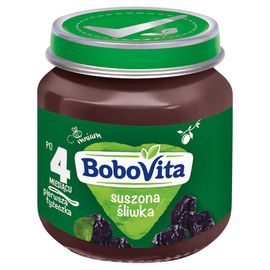 BoboVita Dessert, prugna essiccata, dopo 4 mesi, 125 g