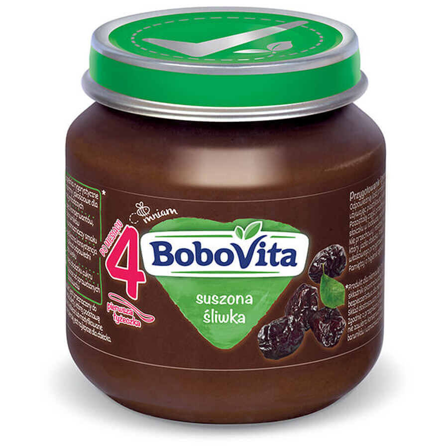 BoboVita Dessert, prugna essiccata, dopo 4 mesi, 125 g