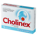 Cholinex 150 mg, sans sucre, 16 pastilles