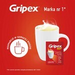 Gripex Caliente 650 mg + 50 mg + 10 mg, 12 sobres