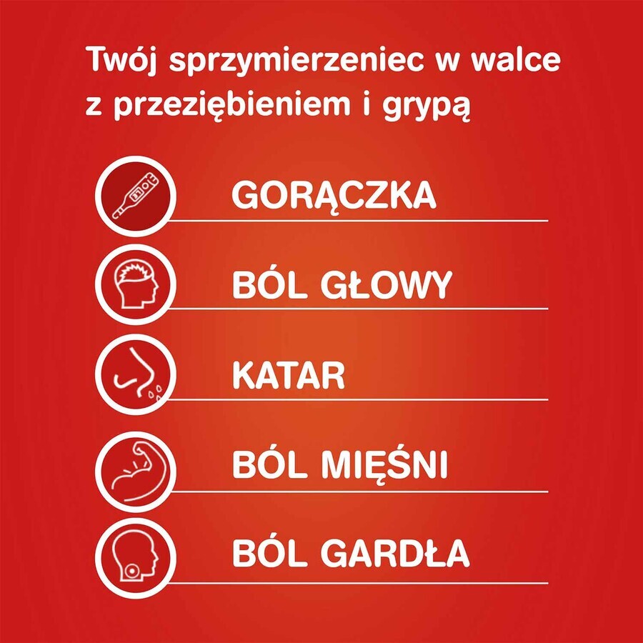 Gripex Hot Max 1000 mg + 100 mg + 12,2 mg, polvo para solución oral, 12 sobres