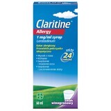 Claritine Allergy 1 mg/ml, sciroppo, gusto uva, 60 ml