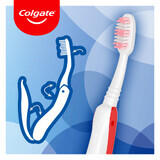 Colgate Portable/Travel, spazzolino pieghevole da viaggio, morbido, 1 pezzo