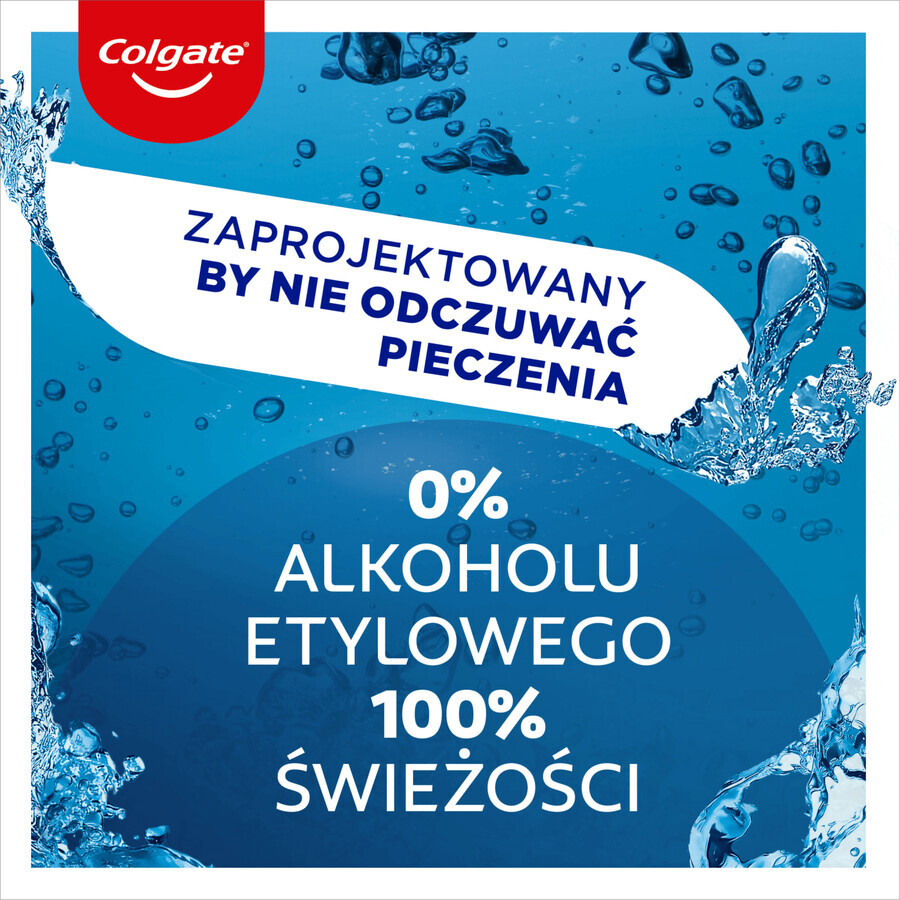 Colgate Plax Cool Mint, apă de gură, fără alcool, 500 ml