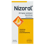 Nizoral 20 mg/g, șampon anti-mătreață, 6 ml x 6 pliculețe