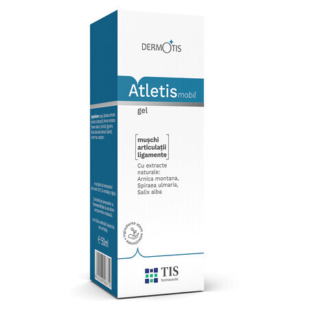 Atletis DermoTis Gel, 50 ml, Tis Farmaceutic