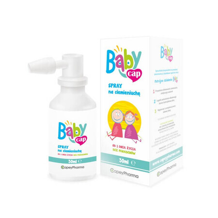 Babycap, spray per la culla, dal primo giorno di vita, 30 ml