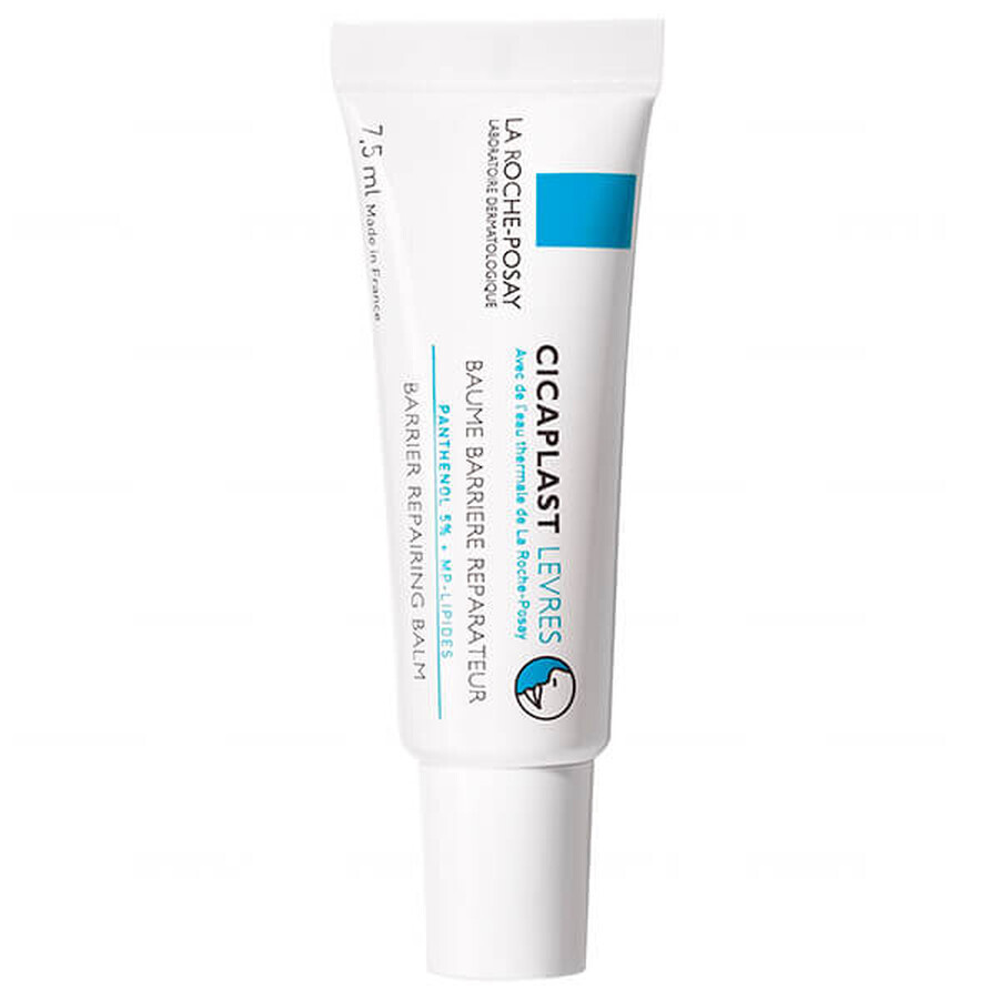 La Roche-Posay Cicaplast Levres, regenerierender Barriere-Balsam für die Lippen, 7,5 ml