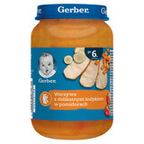 Gerber Lunch, tacchino tenero al pomodoro, dopo 6 mesi, 190 g