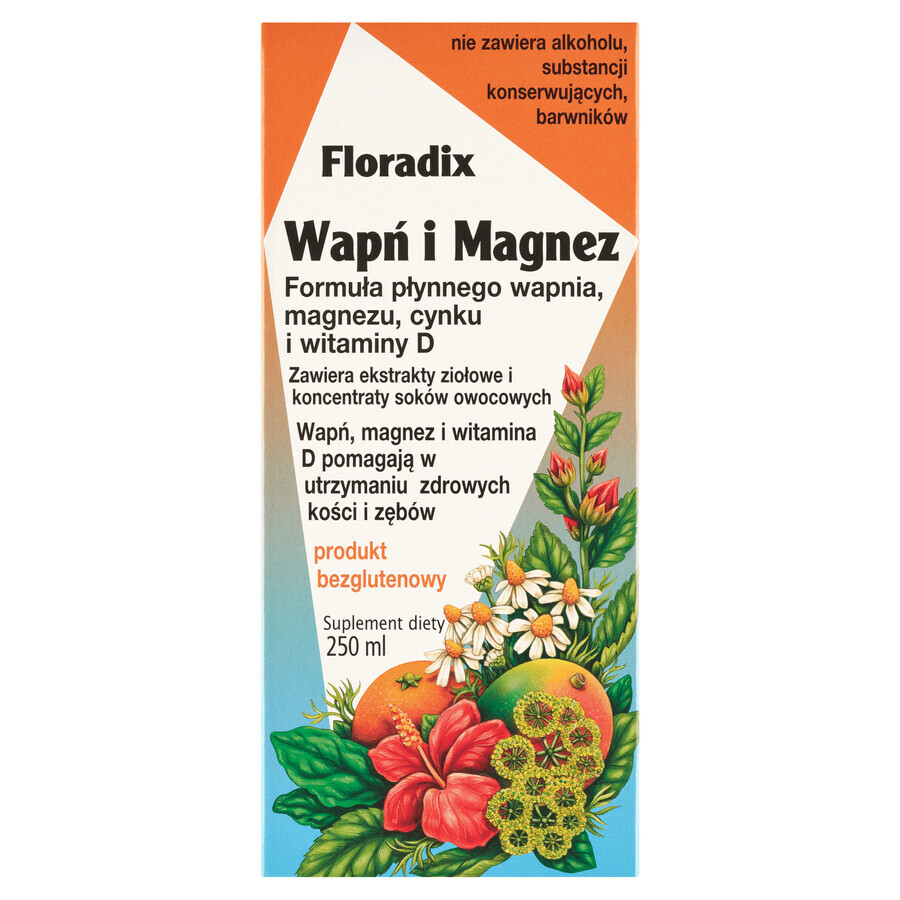 Floradix Calcio e Magnesio, 250 ml