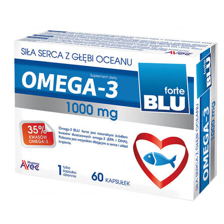 Omega-3 Blu Forte, 60 capsule