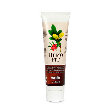 Virde Hemofit, gel, corteccia di quercia con olivello spinoso, 100 ml