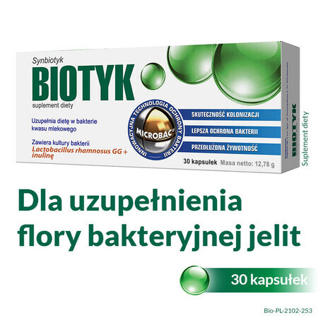 Biotici, 30 capsule