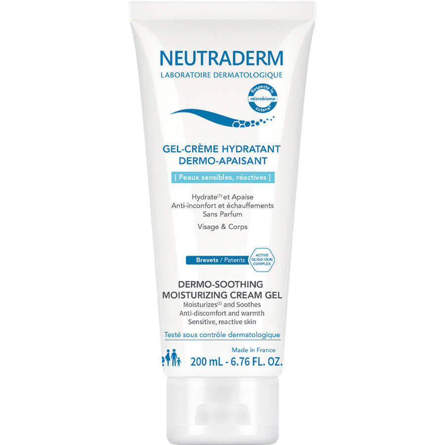 Crema gel micellare Dermo Calmante, 200 ml, Neutraderm